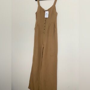 Xside mustard color jumpsuit Size L
